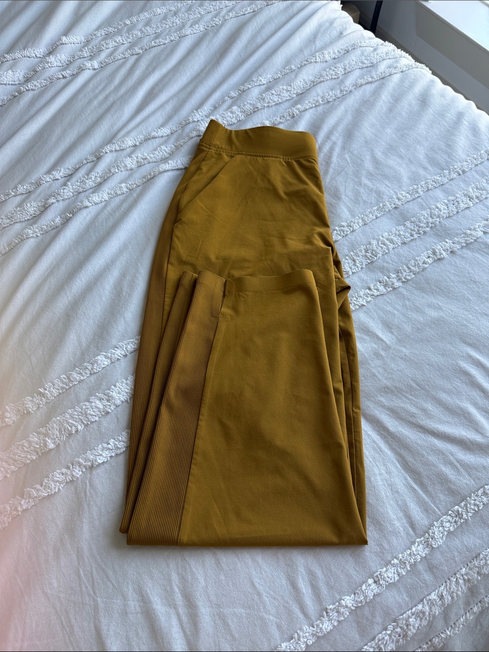 Athleta Mustard Color Brooklyn Pants